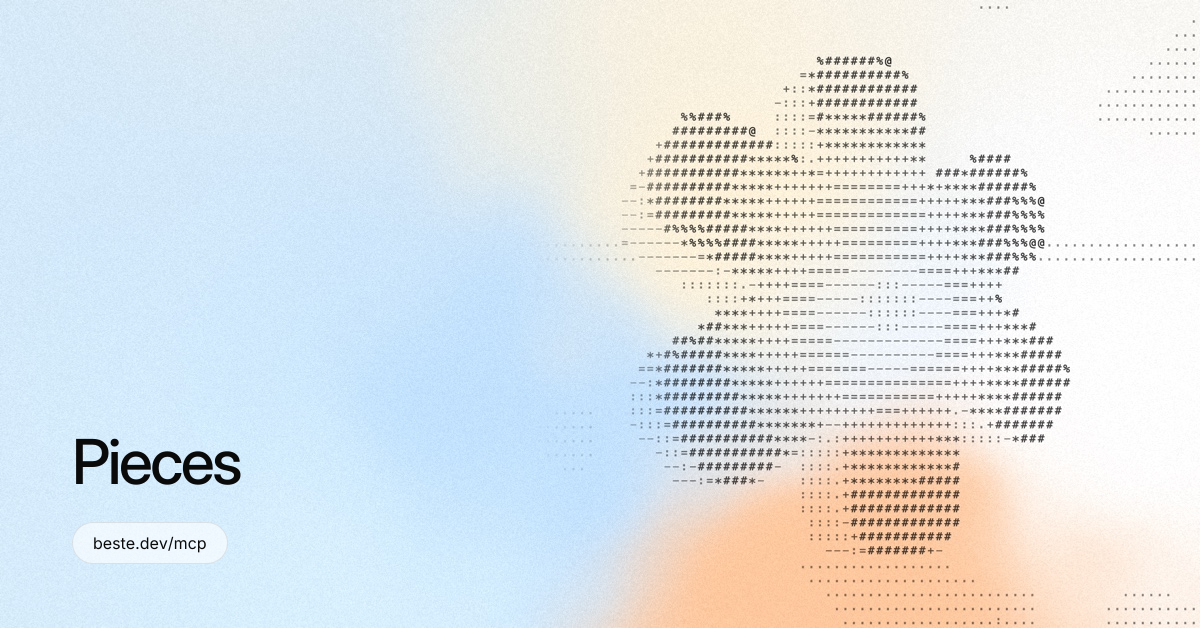 Pieces - Beste UI